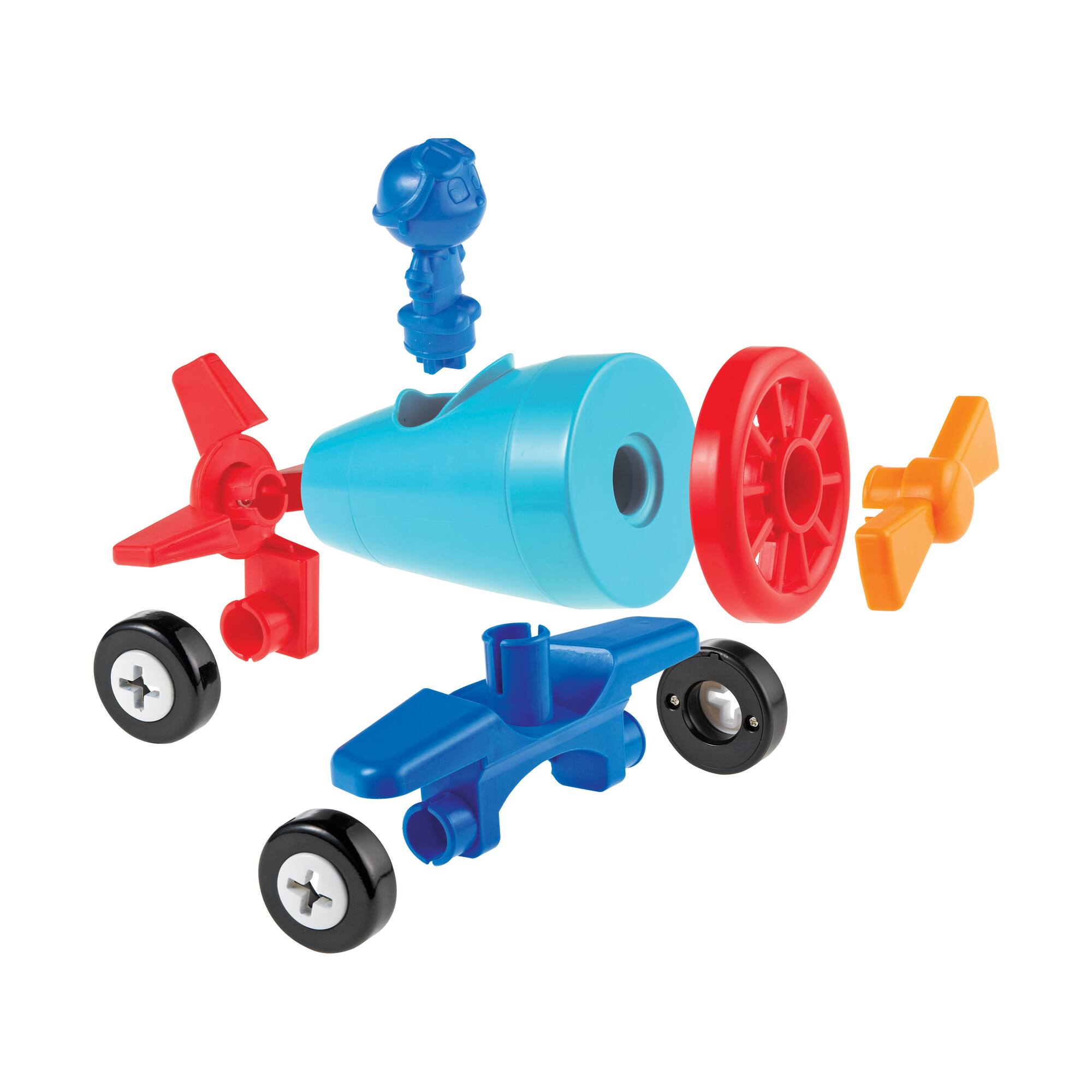 Learning Essentials - 1-2-3 Build It! Car-Plane-Boat